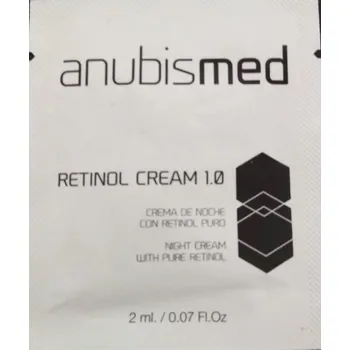 Pleťový krém Anubis ANUBISMED RETINOL CREAM Objem: Tester : objem 2ml.