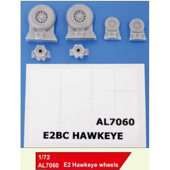 Plastikový model Plusmodel 1/72 E2C Hawkeye wheels