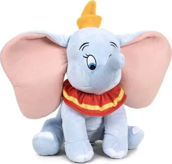 Plyšová hračka Disney Dumbo se zvukem 30 cm šedý