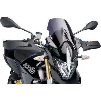 PUIG Španělsko Aprilia Dorsoduro 750/900/1200 plexi štít PUIG Touring provedení: plexi černé