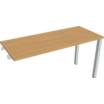Kancelářský vozík HOBIS přídavný stůl rovný - UE 1400 R, hloubka 60 cm, buk + doprava zdarma