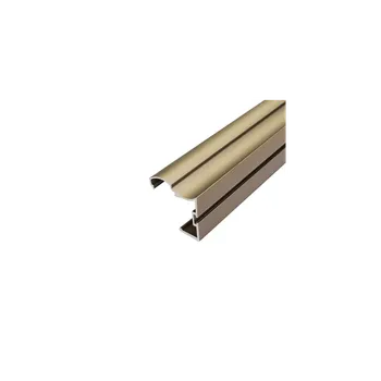 LAGUNA Madlo pro posuvné dveře OMEGA BRUSH / Šampáň