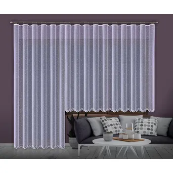 Záclona Fluida 2 obšití okrajů a našití stužky 180