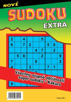 Kniha Sudoku Extra - Agrofin Praha (2021, brožovaná)