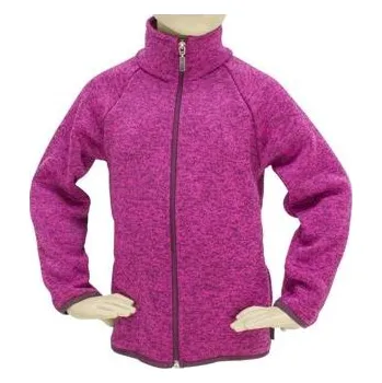 Dětský sportovní svetr Fantom vínový melír velikost 122