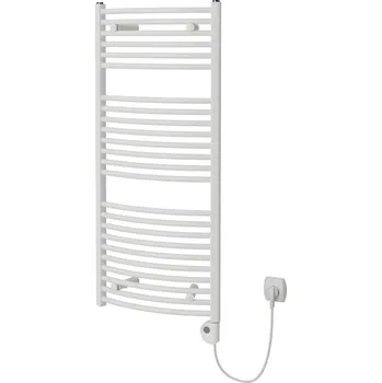 Radiátor Isan Grenada Radius ELEKTRO 1335 x 600 mm koupelnový radiátor bílý