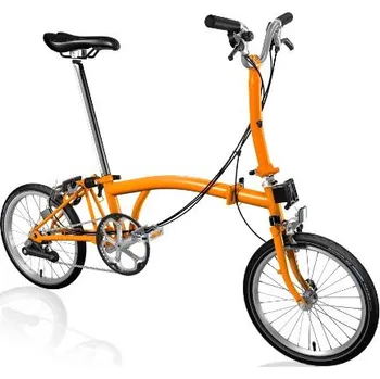 Městské kolo Brompton M6L fire coral + multifunkční nářadí zdarma