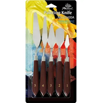 Modelovací hmota Malířské špachtle sada 5 ks Phoenix