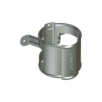 okap OKAPY LINDAB objímka svodu SSVU na vruty/trny 100mm tm. šedá