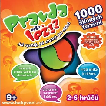 Desková hra Elektronická hra pravda nebo lež > varianta pravda nebo lež