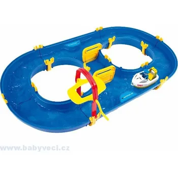 Dřevěná hračka Vodní hra pro děti Waterplay BIG rotterdam > varianta rotterdam