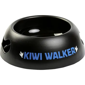 Miska pro psa Plastová miska KIWI WALKER Black Bowl modrá 8,5x24cm