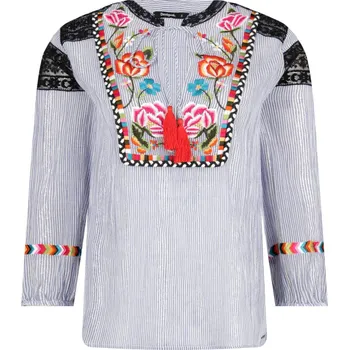 Desigual Halenka MARINA | Barva:světlo modrá | Velikost:XS