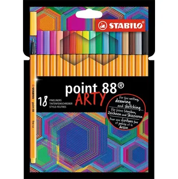 STABILO Point 88 ARTY 18 ks