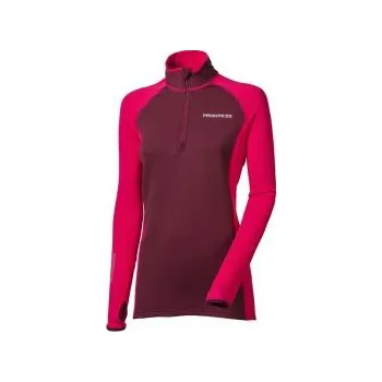Dámská mikina Progress TISPA ZIP fuchsie/švestka S; Růžová mikina + DÁREK DLE VÝBĚRU!