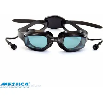 Plavecké brýle Plavecké brýle Mesuca + ucpávky do uší - SILIKON > varianta černé