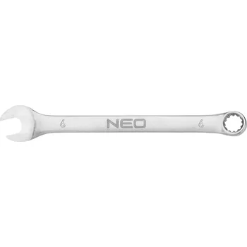 NEO TOOLS Očkoplochý klíč 6 x 100 mm, CrV, DIN3113