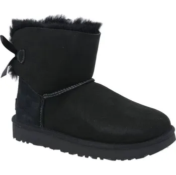 Dětská móda UGG Sněhule Mini Bailey Button II | Barva:černý | Velikost:36