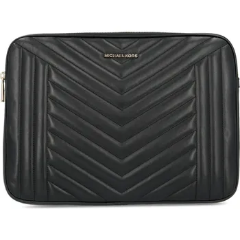 Michael Kors Kůžoná business taška 15" JET SET | Barva:černý | Velikost:OS