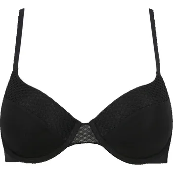 Dámské oblečení Calvin Klein Underwear Podprsenka LIGHTLY DEMI | Barva:černý | Velikost:75D