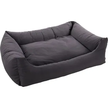 Pelíšek pro psa Pelech FLAMINGO Panama obdélníkový tmavě šedý 120x95x28cm