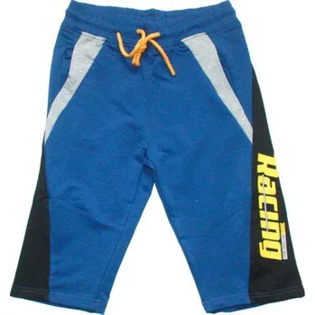 Dětské chlapecké 3/4 tepláky bermudy 5945 modré jasné