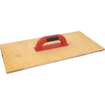 Zdenické nářadí TOPTRADE hladítko, brusné s kamínky, s papírem, na překližce, PROFESSIONAL, 553 x 278mm,zrnitost 16 109640 AKCE