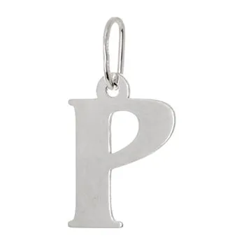 Přívěsek Přívěšek písmeno P z bílého zlata PA0064PBF