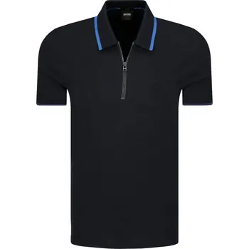 Pánská košile boss Polokošile Polston 15 | Barva:tmavě modrá | Velikost:XL