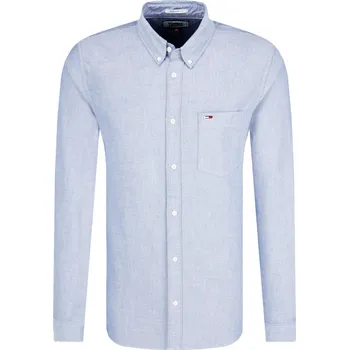 Pánská košile Tommy Jeans Košile TJM Classics | Barva:světlo modrá | Velikost:L