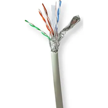 Síťový kabel Roll | CAT6 | Lanko CCBG8528GY305 Nedis