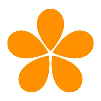 Samolepící dekorace Květina dekor 031 (06 - oranžová) SAMOLEPKA NA AUTO, NÁLEPKA, FÓLIE, POLEP, TUNING, VLASTNÍ TEXT, TISK, AUTOSAMOLEPKY.cz, POLEPY, OBRÁZEK, LOGO, 3D STICKERS