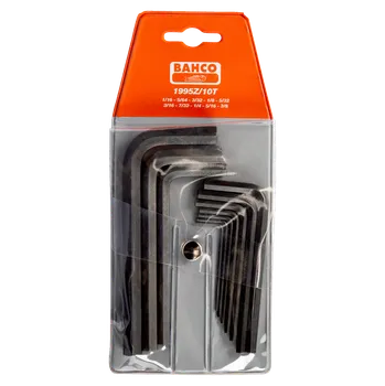 Šroubovák Sada imbusů BAHCO 1995Z/10T (palcové rozměry)