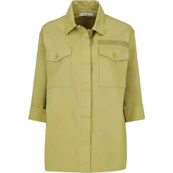 Dámská casual bunda NA-KD Bunda Utility | Barva:khaki | Velikost:34