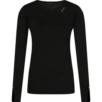 Dámský svetr GUESS JEANS Svetr WANDA | Barva:černý | Velikost:XS