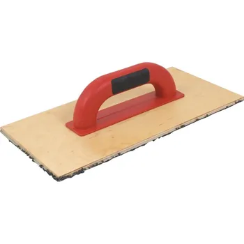 Zdenické nářadí TOPTRADE hladítko, brusné s kamínky, na překližce, bez papíru, PROFESSIONAL, 353 x 183 mm 109741 AKCE