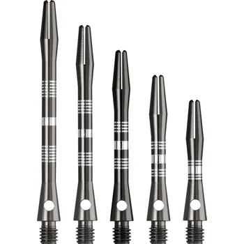 Příslušenství pro šipky Násadky Designa Multiline Alu Gun metal Long