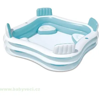 Bazén Bazén party rodinný s opěrkami a sedátka > varianta party rodinný