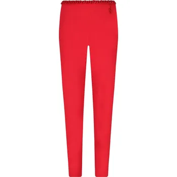 Dámské kalhoty Elisabetta Franchi Kalhoty | Barva:červený | Velikost:38