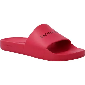 Pánské pantofle Calvin Klein Swimwear Pantofle SLIDE | Barva:malinově růzový | Velikost:44