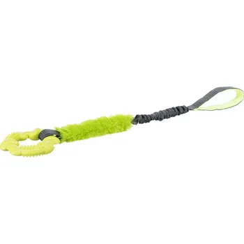 Hračka pro psa Hračka TRIXIE guma TPR - Bungee přetahovací lano s kroužkem 10x56cm (MIX BAREV)