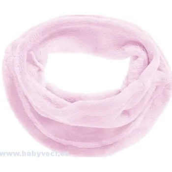 Šála Flesový nákrčník návlek, šála > varianta sv.růžová