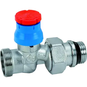 Hlavice pro radiátor Giacomini Termostatický ventil přímý s ovládacím víčkem, jednoregulační R412TG 1/2" x 16