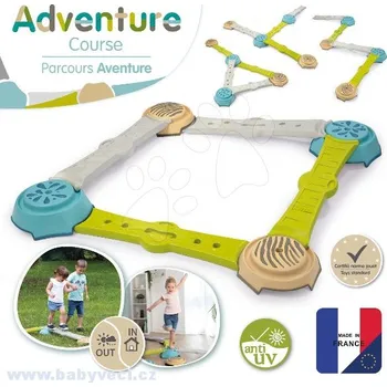Dobrodružná dráha Adventure Course Smoby 4 chodníky a 4 oporné body