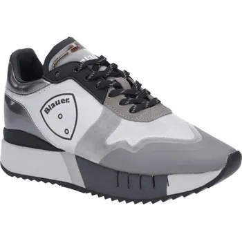 Dámská obuv BLAUER Tenisky MYRTLE03 s přídavkem kůže | Barva:šedý | Velikost:37