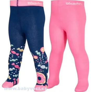 Dětské punčocháče 2 kusy v balení Playshoes sweet > 86-92