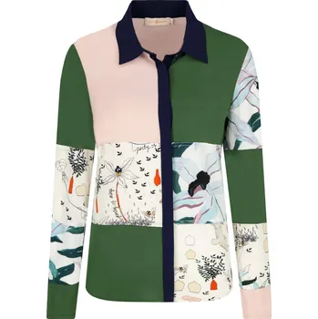 Dámská košile TORY BURCH Košile | Barva:zelený | Velikost:34
