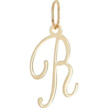 Přívěsek Přívěšek ze žlutého zlata písmeno R ZZ0927RF