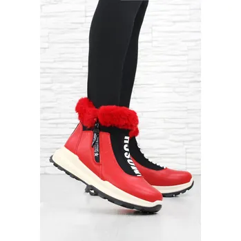 Dámské tenisky Ctogo Gogo Červené zateplené tenisky SS62-3R Velikost: 39