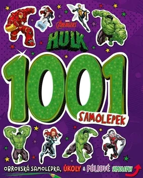 Marvel Avengers: Hulk: 1001 samolepek - Nakladatelství Egmont (2022, brožovaná)